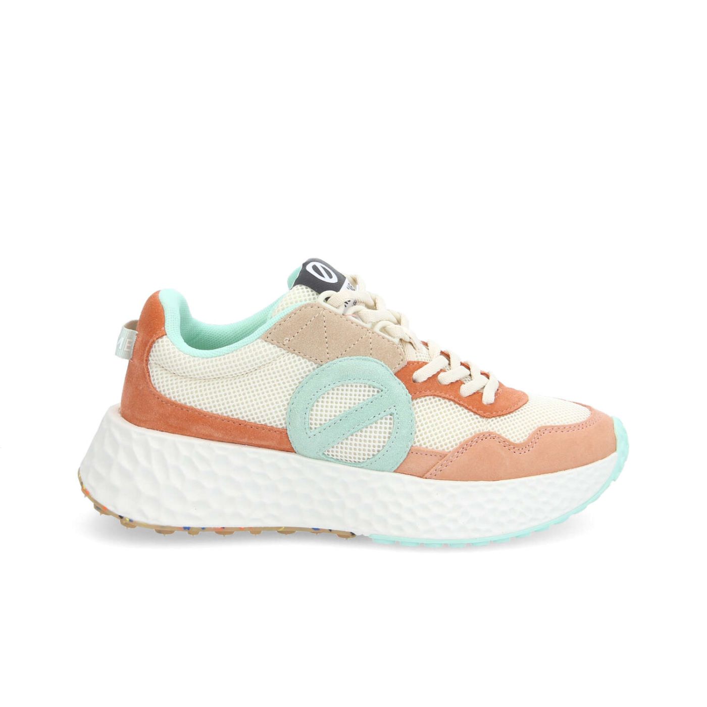 CARTER JOGGER W - SUEDE/RENO/SUED - MELON/OFF WHITE/TURQUOISE